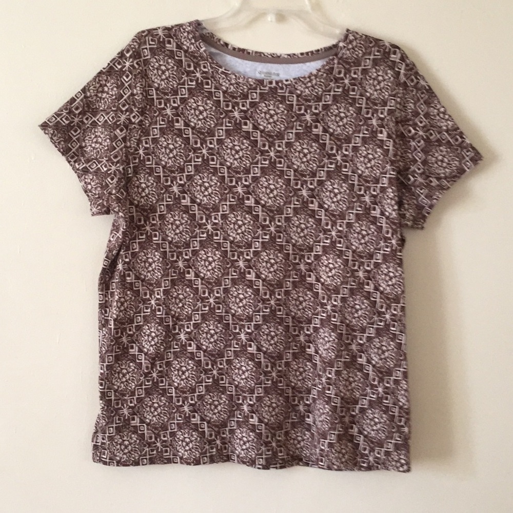 🐬 CLEARANCE ITEM! St. John’s Bay Woman Classic Tee - Soft & Stretchy 1X